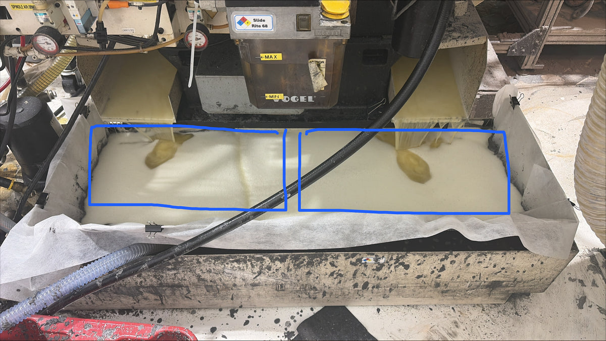 older RoboDrill filter tray