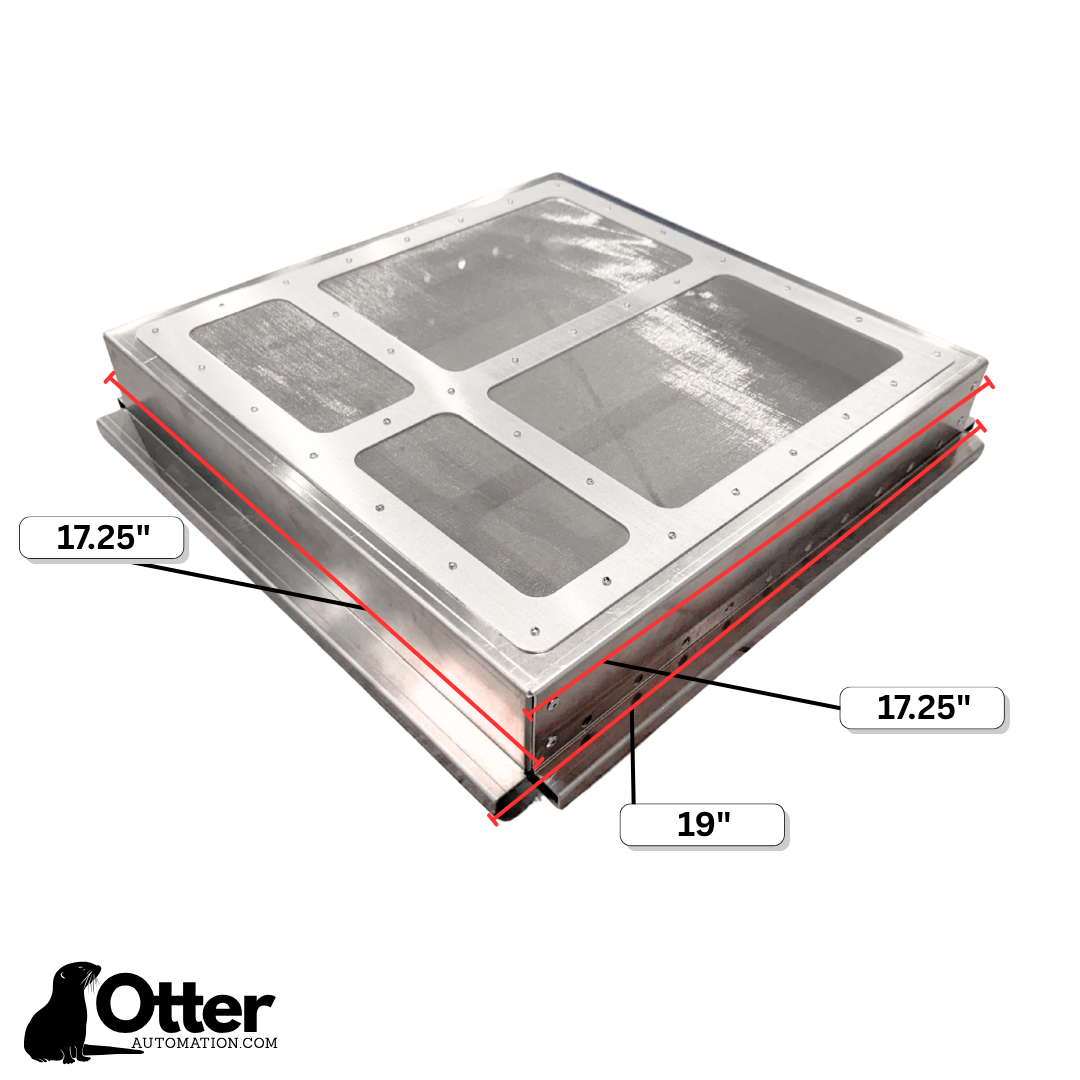 Hurco VM Series High-Capacity Coolant Filter Tray (17.25" Square Opening)