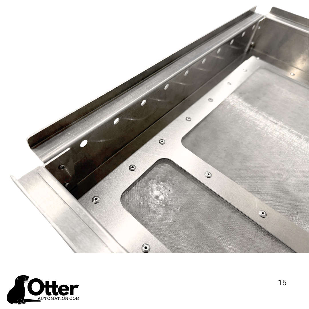 Hurco VM Series High-Capacity Coolant Filter Tray (17.25" Square Opening)
