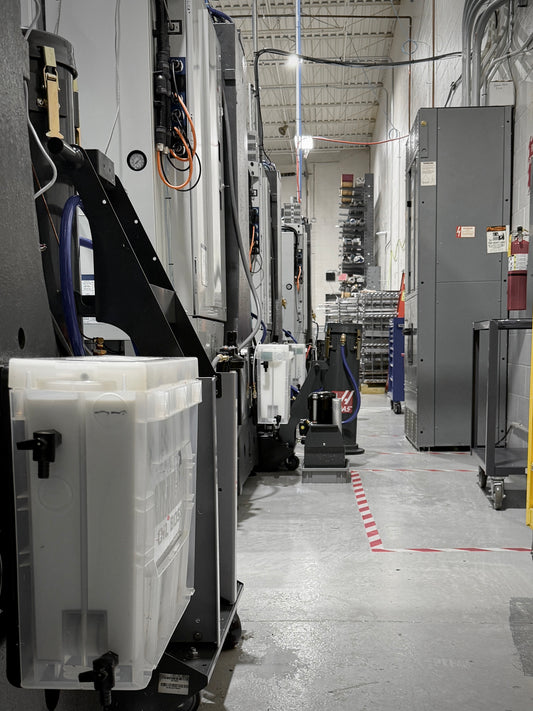 Auxiliary Coolant Filter Relocation Bracket - For HAAS 55 & 95 Gallon Coolant Tanks