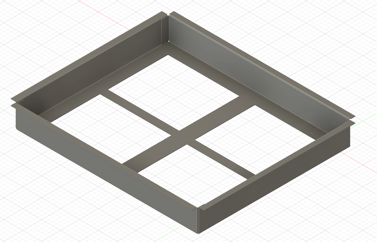 EC400 Coolant filter tray
