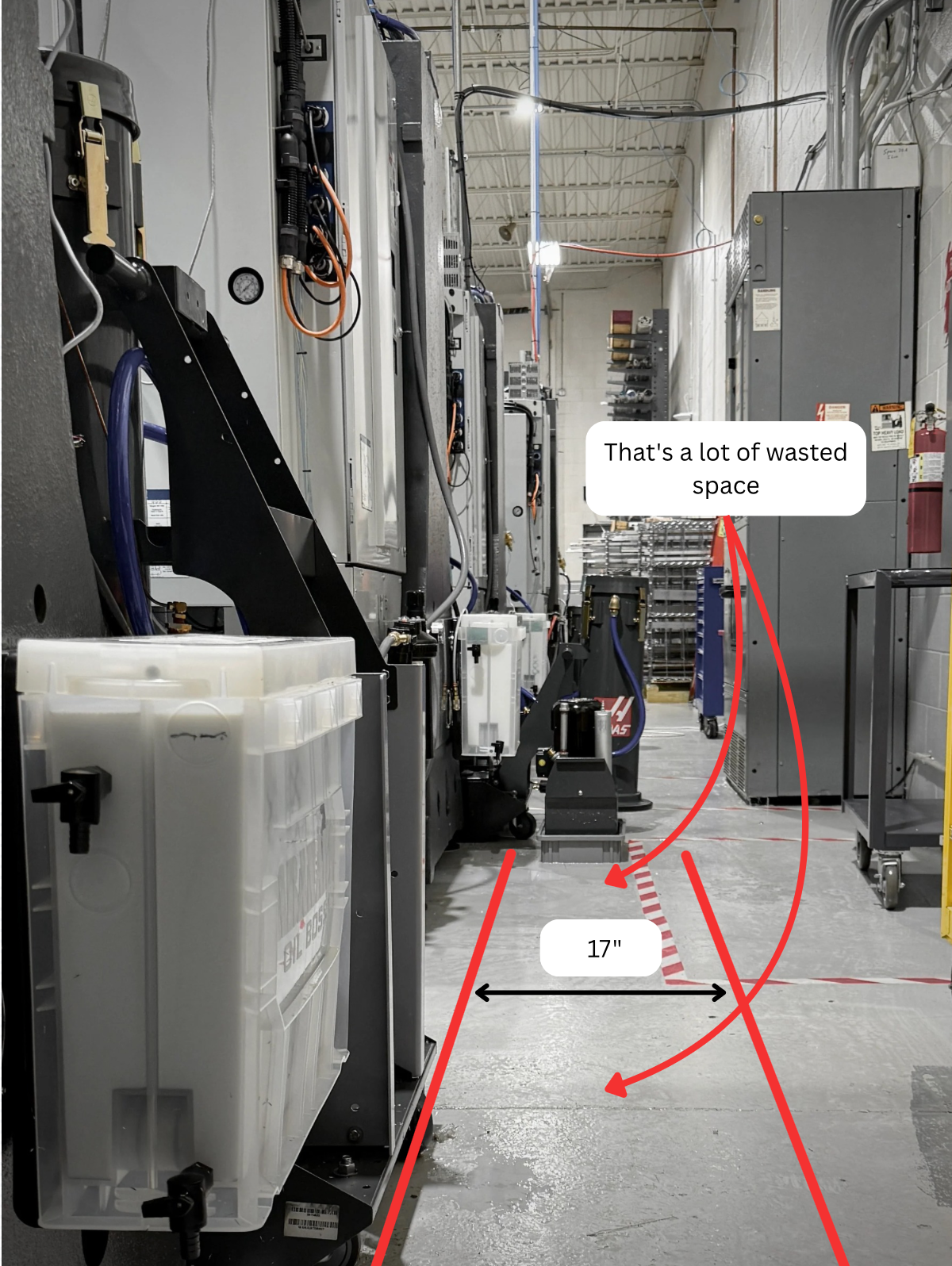 Auxiliary Coolant Filter Relocation Bracket - For HAAS 55 & 95 Gallon Coolant Tanks