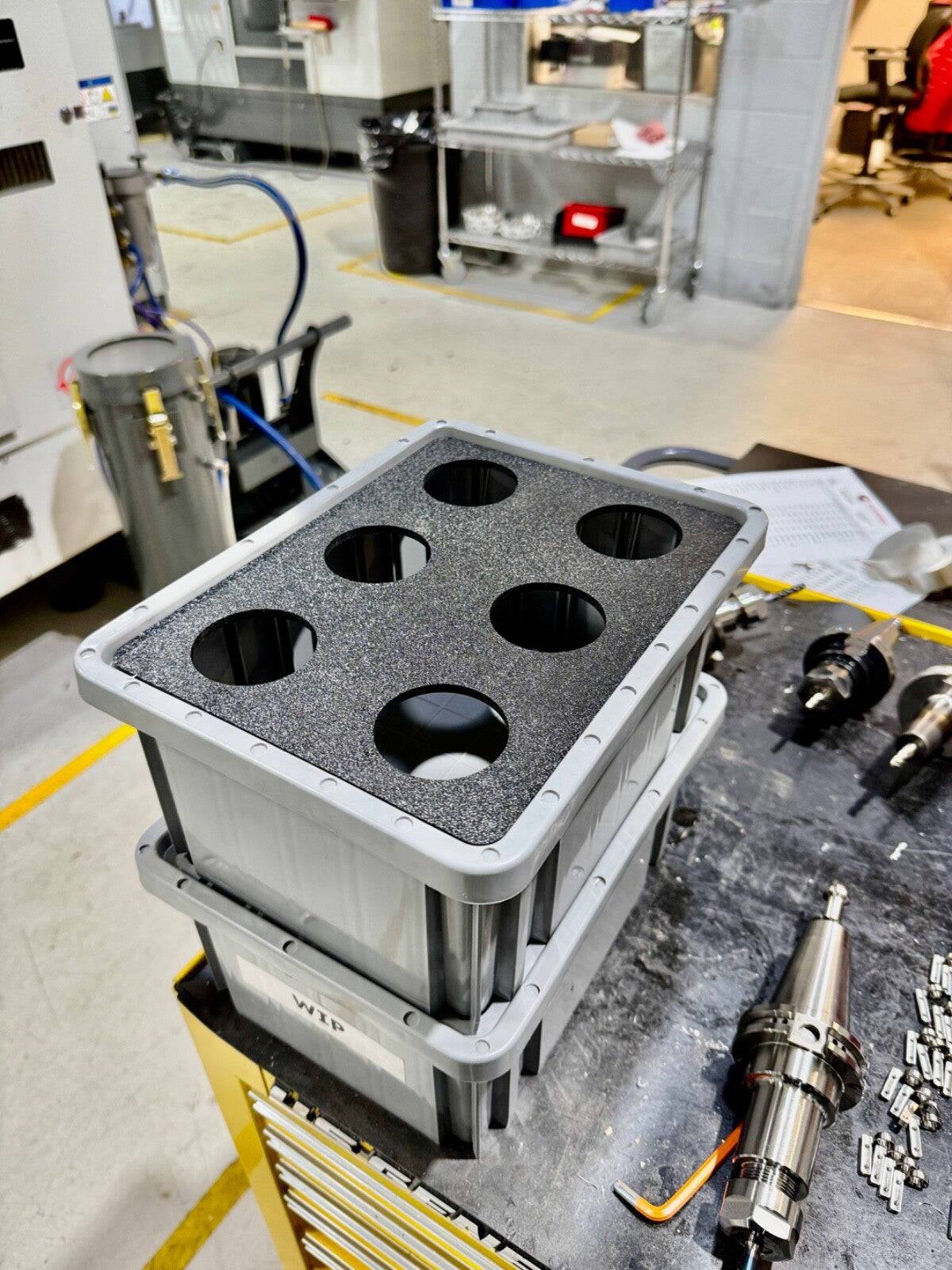 CNC Tool Holder Rack Plate – 5 Pack (Plates Only)